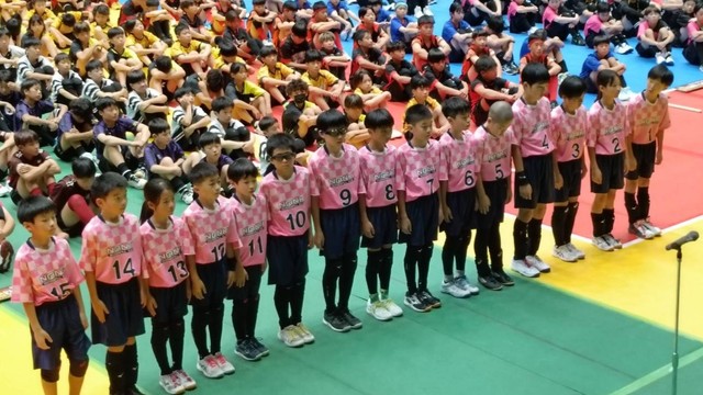 夏の全国小学生ドッジボール選手権で準優勝　南輝ドッジボールクラブ　8月16日