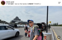 俳優のリンリンさん（本人のインスタグラムから）
