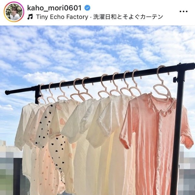 森香穂インスタグラム＠kaho_mori0601より
