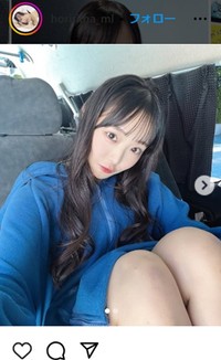 堀りまのインスタグラム＠horirima_mlより