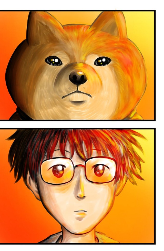 【漫画】『ケンちゃんおしゃべり犬の物語』34（夢窓かずみさん提供）