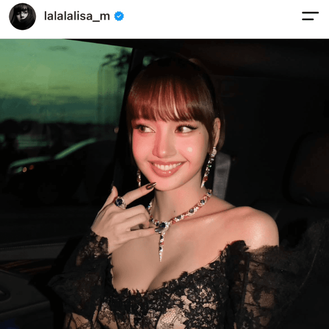 LISA (@lalalalisa_m)さんのインスタグラムより