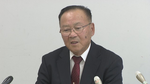 出馬を表明／大久保隆敏さん