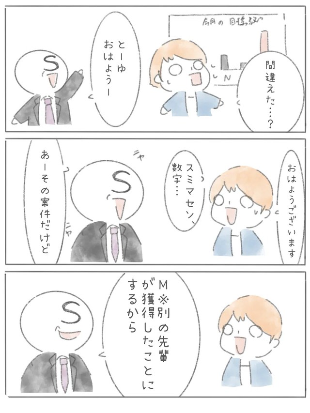 【漫画】『新卒で上場企業に就職できたのに⚪︎にかけた話』34（とうゆさん提供）