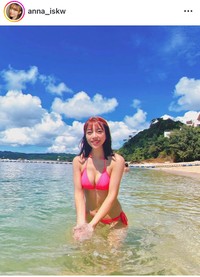 石川あんなインスタグラム＠anna_iskwより