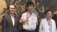 国際物理オリンピックで金メダルを獲得／今村晃太朗さん