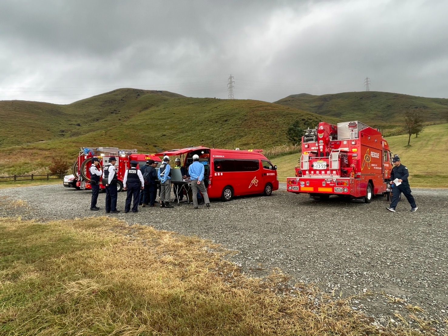 俵山で遭難か 70代男性が行方不明で警察・消防が捜索