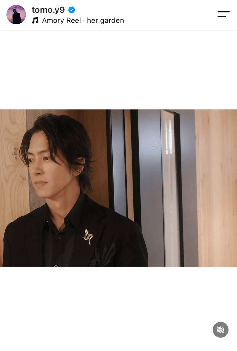 山下智久(@tomo.y9)さんのインスタグラムより