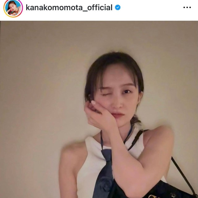百田夏菜子（@kanakomomota_official）さんのインスタグラムより