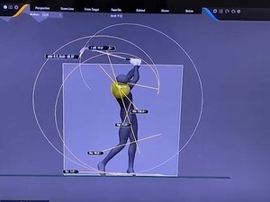 最先端ゴルフスクールを記者が体験「フェースのかぶり」「トップの位置」一瞬で解析