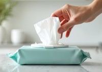 ウエットティッシュも静電気対策に有効※画像はイメージです（Pete/stock.adobe.com）