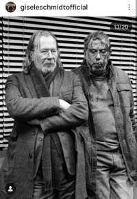 Gary Oldman & Gisele Schmidt (@giseleschmidtofficial)のインスタグラムより
