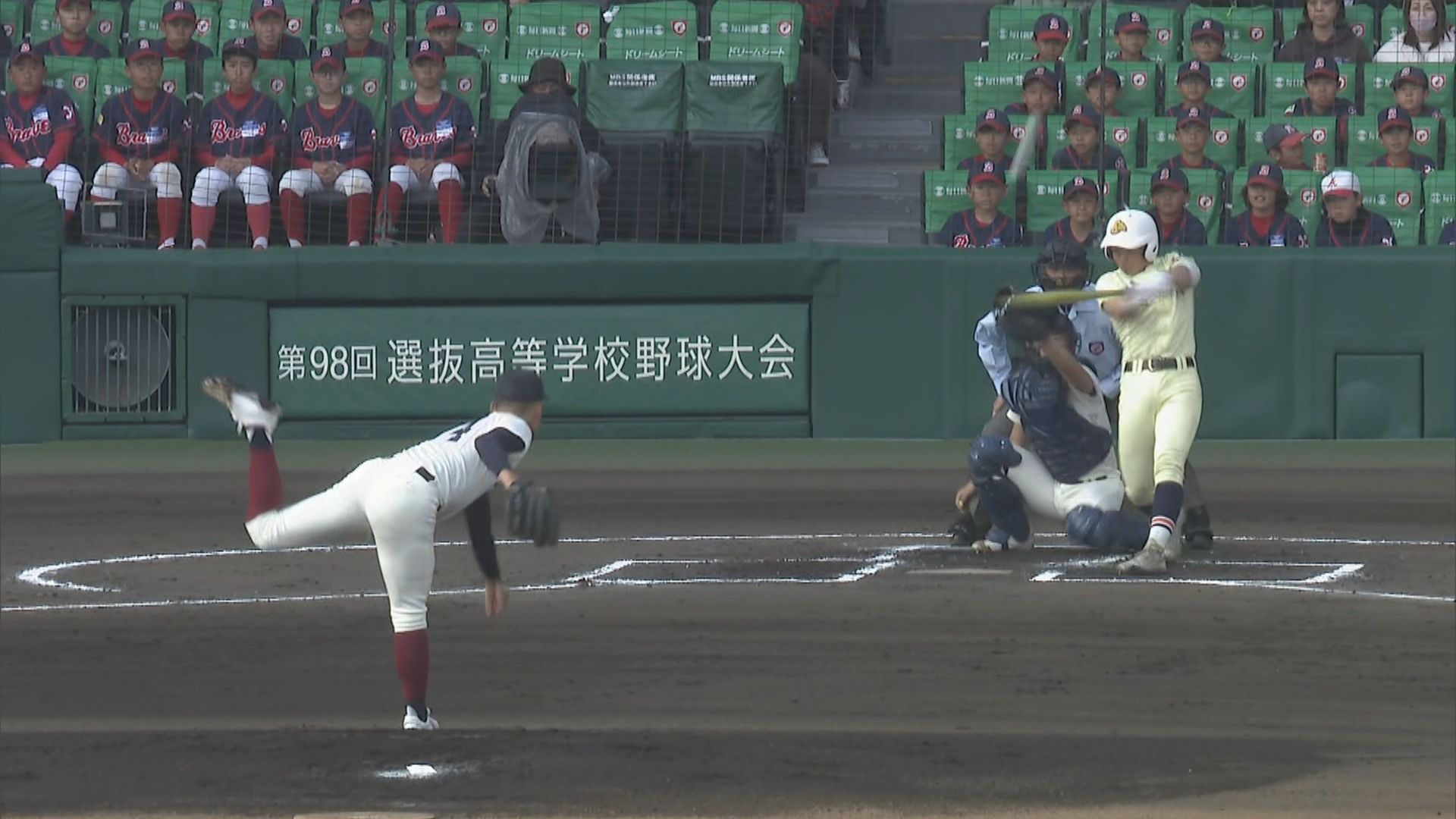 速報】センバツ高校野球・準々決勝 英明(香川)が大阪桐蔭(大阪)に3-4で