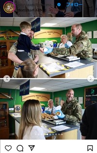 ウィリアム皇太子とキャサリン妃のインスタグラム＠princeandprincessofwalesより