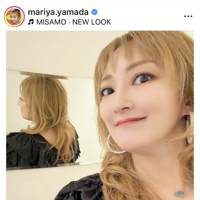 山田まりやのインスタグラム＠mariya.yamadaより