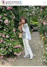 柏木由紀子（@yukiko_kashiwagi）さんのインスタグラムより