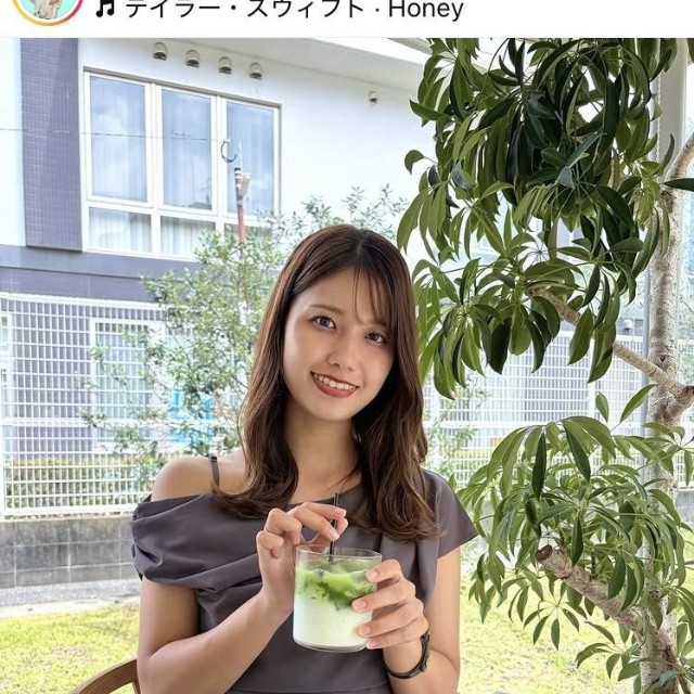 鈴木瑠梨アナウンサーのインスタグラム＠ebc_suzuki.ruriより