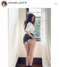 水咲優美インスタグラム(@mizusaki_yumi)より