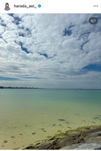 原田葵アナのインスタグラム＠harada_aoi_より