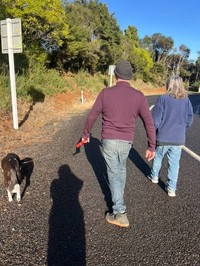 Harukaさんを救ってくれた老夫婦／Harukaさん（@gongqiyao0414）提供