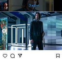 映画「ジョン・ウィック：コンセクエンス」のインスタグラム＠johnwick_jpより