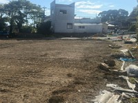 農地を整地中、段ボール箱に気付いたという「HirokA」さん（「HirokA」さん提供）