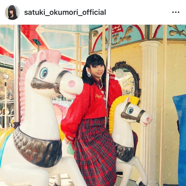 奥森皐月（@satuki_okumori_official）さんのインスタグラムより