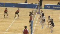 【岡山県高校総体】バレーボール女子　就実が12大会連続50回目のインターハイへ　2-1で岡山東商に勝利