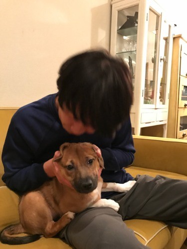 とーさんと無理やりのふれあい…