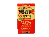 はちみつ黒酢ダイエット 125mL。少量なので手軽に飲むことができる。