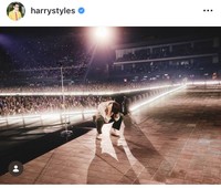ハリー・スタイルズのインスタグラム＠harrystylesより
