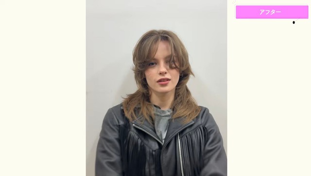 カット後のヘアスタイル／「P.S. Gemmie（ピーエス ジェミー）」（@psgemmie）提供