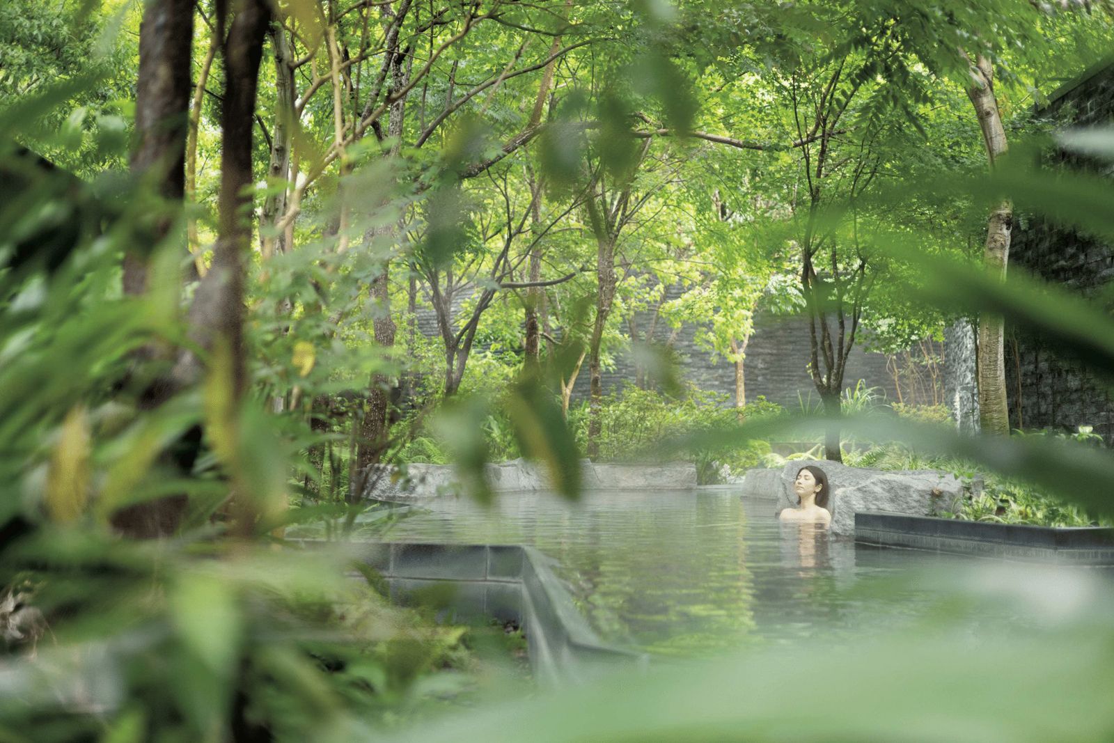 【虹夕諾雅-谷關-HOSHINOYA-Guguan】露天浴池(有人)