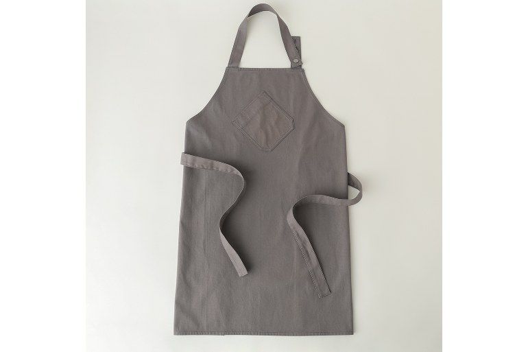 美品 マーガレットハウエル エプロン チャコールグレー マーガレット・ハウエル カフェ】ショッパーがトートバッグに