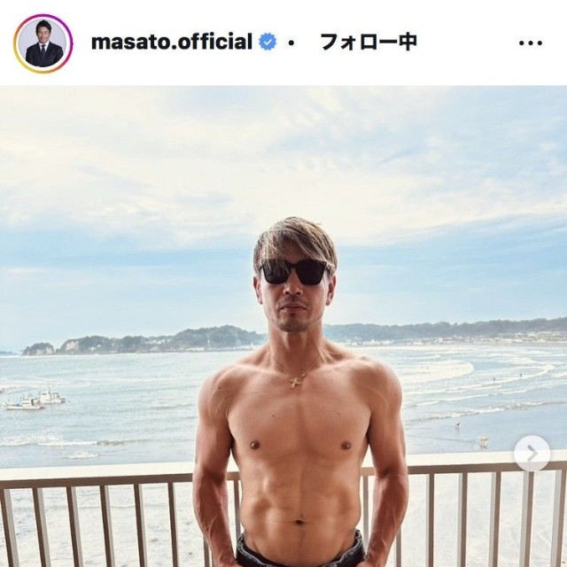 魔裟斗のインスタグラム＠masato.officialより