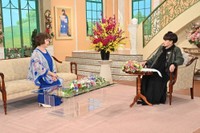 11月24日放送の「徹子の部屋」に出演する上沼恵美子さん＝テレビ朝日提供