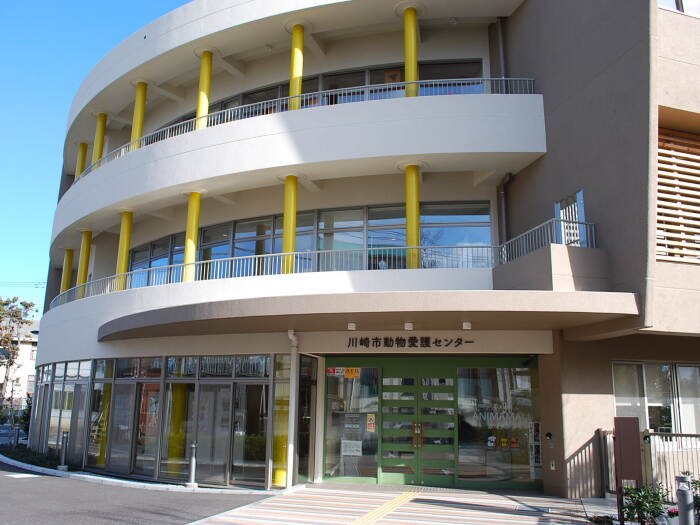 JR南武線平間駅から徒歩7分という便利な場所にあります。もともとは上下水道局の官舎があったそう。施設の隣に大きな広場があり、犬のお散歩にも便利な場所です