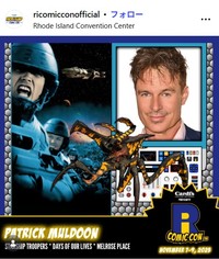 パトリック・マルドゥーンのインスタグラム@thepatrickmuldoonより