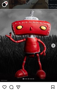 バッド・ロボットのイメージキャラクター＝バッド・ロボットのインスタグラム＠bad_robotより