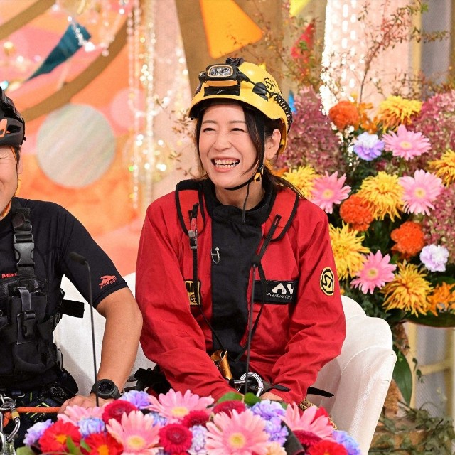 2人とも探検家同士だという新婚さんⓒABCテレビ