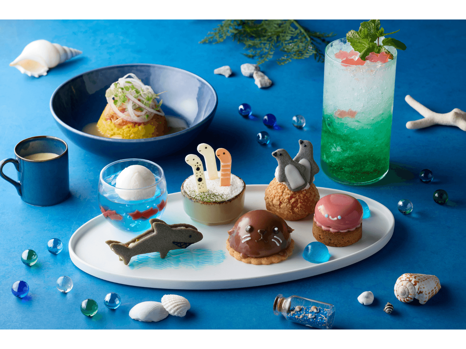 たまらん……」【すみだ水族館】の人気者がアフタヌーンティーに