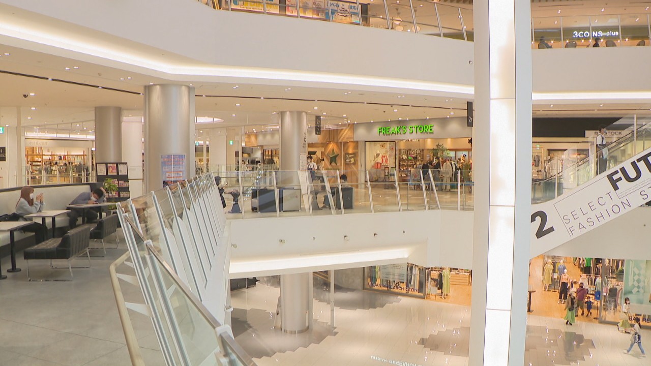 人の動きが活発になったgw 岡山市の商業施設は来館者 徐々に戻りつつある Ksbニュース Ksb瀬戸内海放送