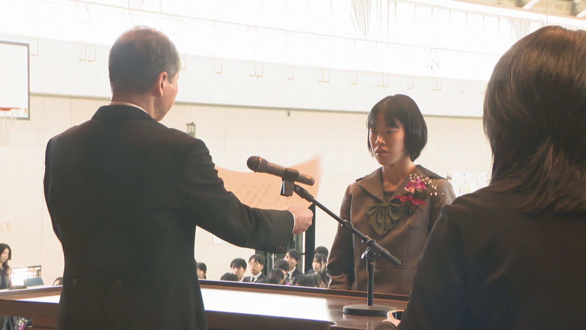 多くの高校で卒業式 笑顔で学び舎巣立つ 岡山 | KSBニュース | KSB