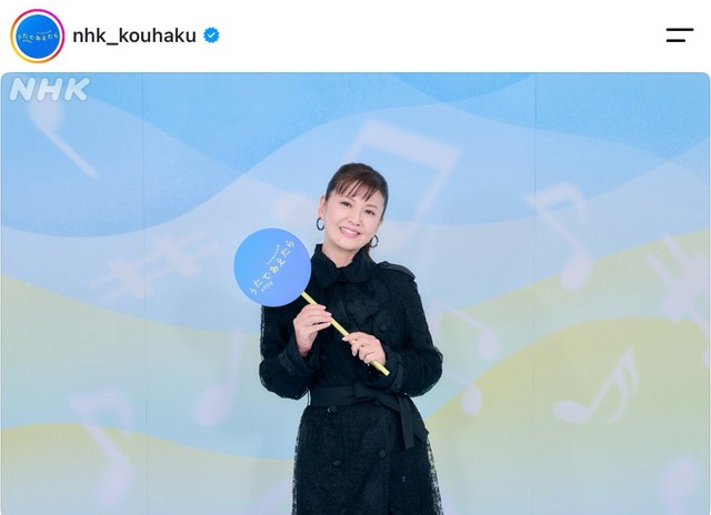 南野陽子さん（「NHK夏の音楽祭うたであえたら2026」公式インスタグラムから）