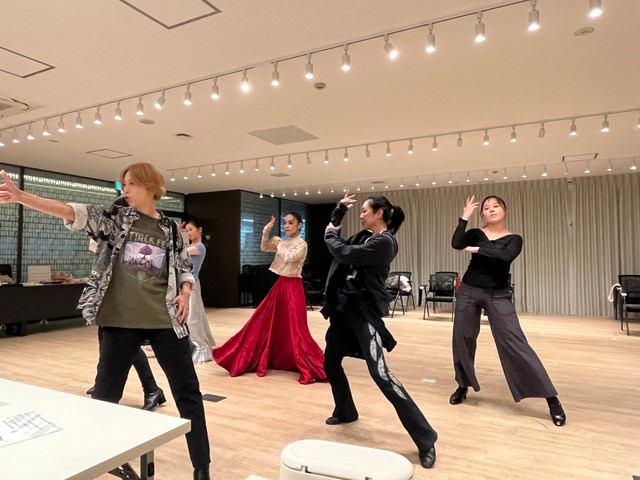 熱の入った稽古風景