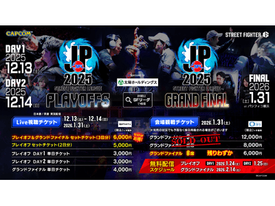 ストリートファイターリーグ: Pro-JP 2025 グランドファイナル」会場