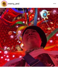 ホルスタイン・モリ夫のインスタグラム、モーリーちゃん＠morry_aroiより