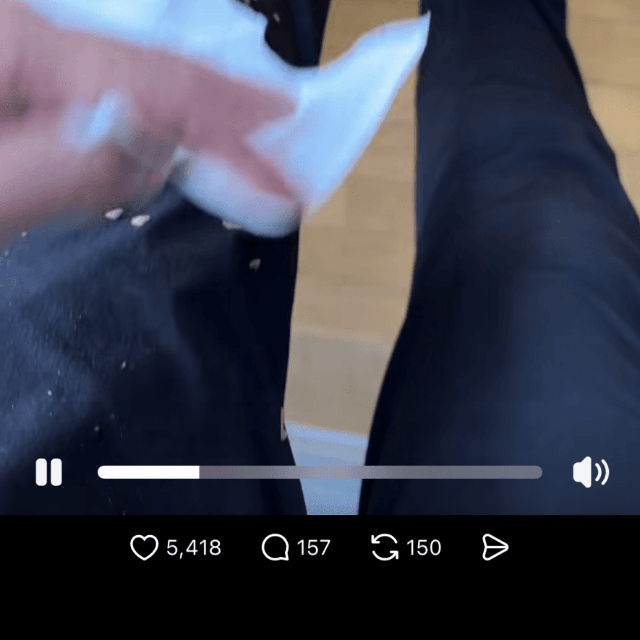 使うのは、ウエットティッシュだけ