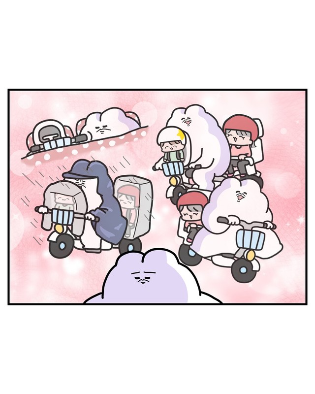 【漫画】『電動自転車、盗まれる』40（べじべじなっぱさん提供）