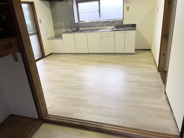 キッチンはこのまま利用する予定（ねこたさん提供）